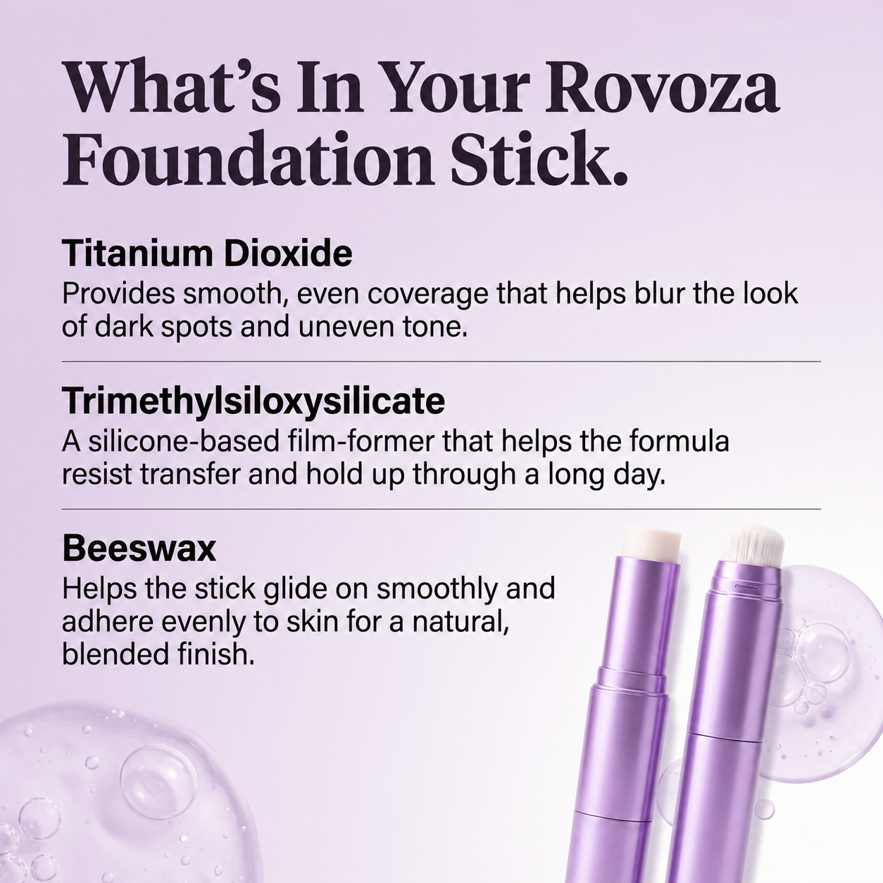 Rovoza Foundation Stick